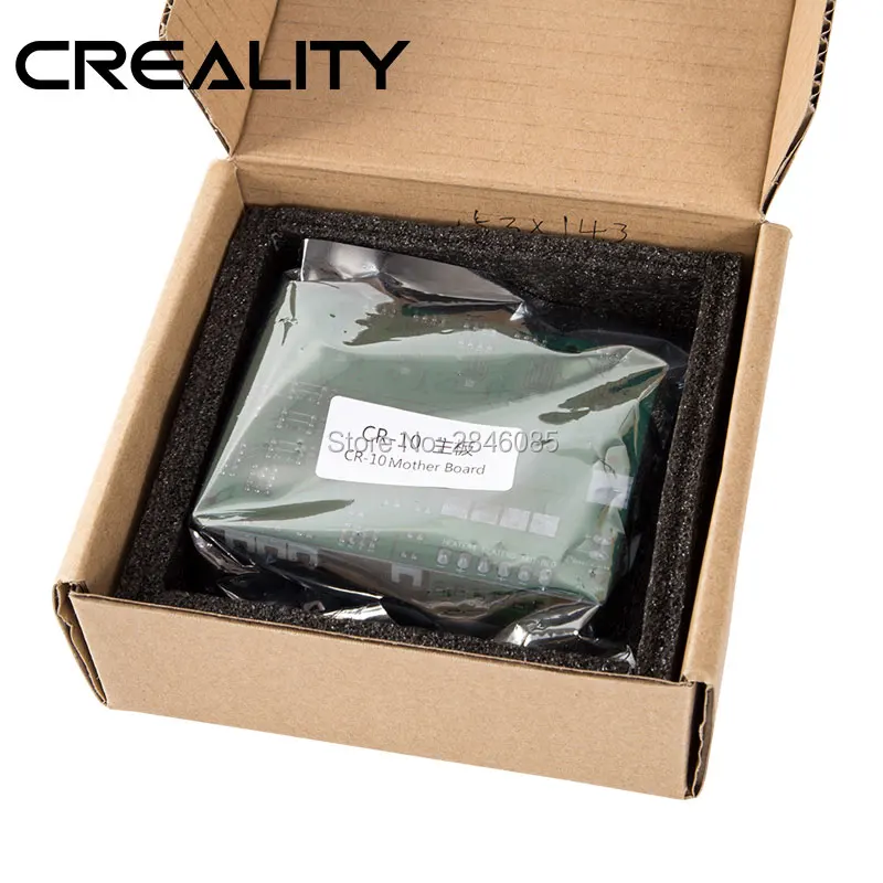 Хорошее качество Creality 3D CR-10 12 в 3D системная плата принтера панель управления с USB портом и питанием оригинальная Заводская поставка