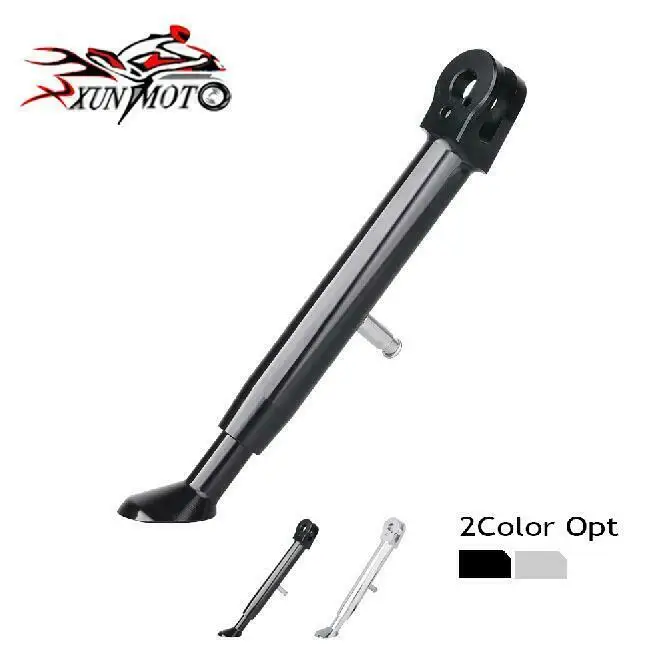 

Motorcycle Black/Chrom Billet CNC Aluminum Adjustable Kickstand Side Stand for Honda CBR600RR CBR1000RR