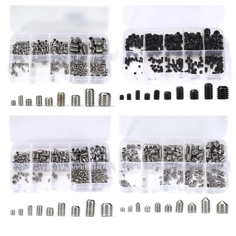 

220pcs/set M3-M8 Female Male Hex Screws Kit Standoff Spacer Column for PCB Motherboard Fixed Plastic Spacing Screws Set