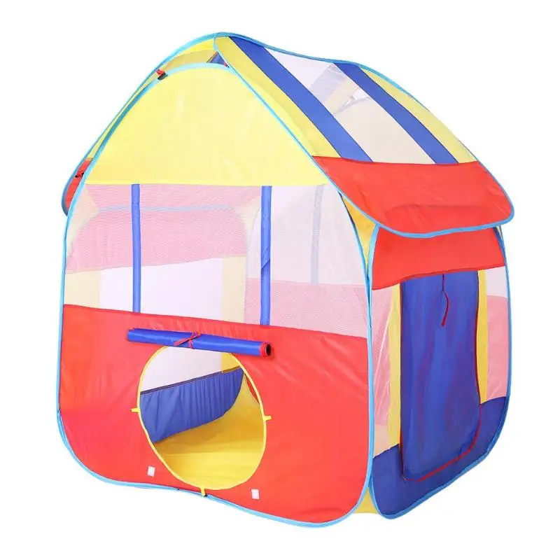 

Play House Indoor and Outdoor Easy Folding Ocean Ball Pool Pit Game Tent Play Hut Girls Garden Playhouse Kids Children Toy Tent