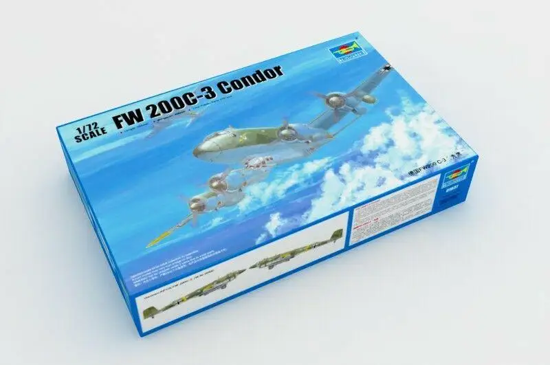 Trumpeter 1/72 01637 Fw200 C 3 Кондор|Наборы для сборки моделей| |