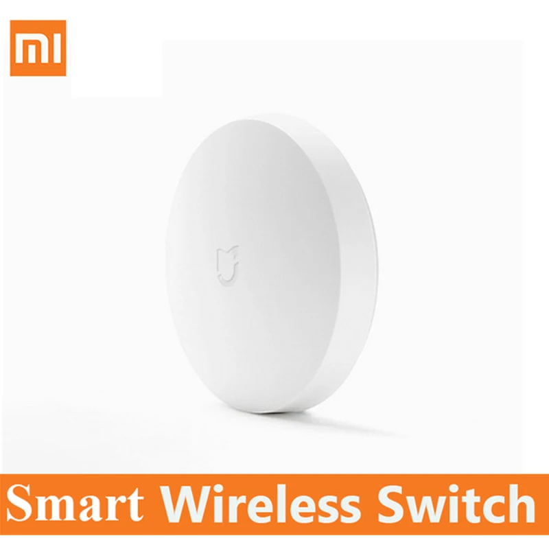Беспроводной переключатель xiaomi mijia мини выключатель для умного дома работает с