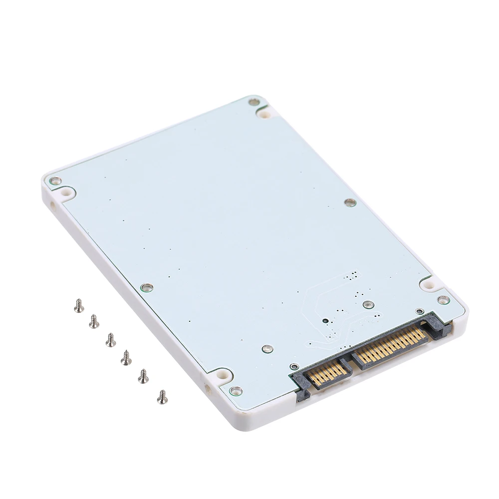 Адаптер для жесткого диска 1 8 дюйма Micro SATA SSD на 2 5 карта конвертер MSATA