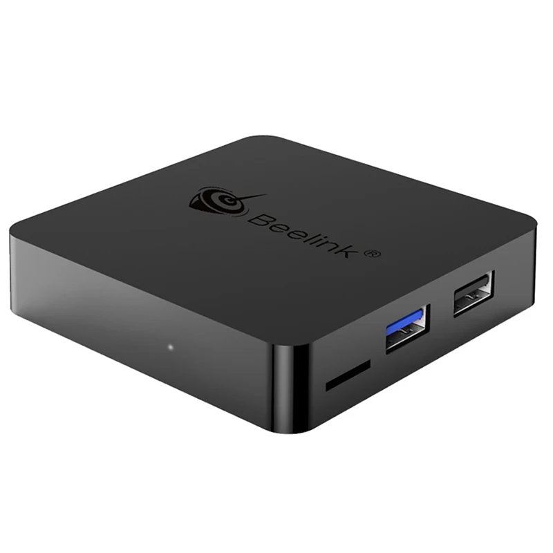  Beelink GTmini - A Smart TV Box Android 8.1 2.4G Voice Remote Support 4K Amlogic S905X2 2.4G 5.8G W