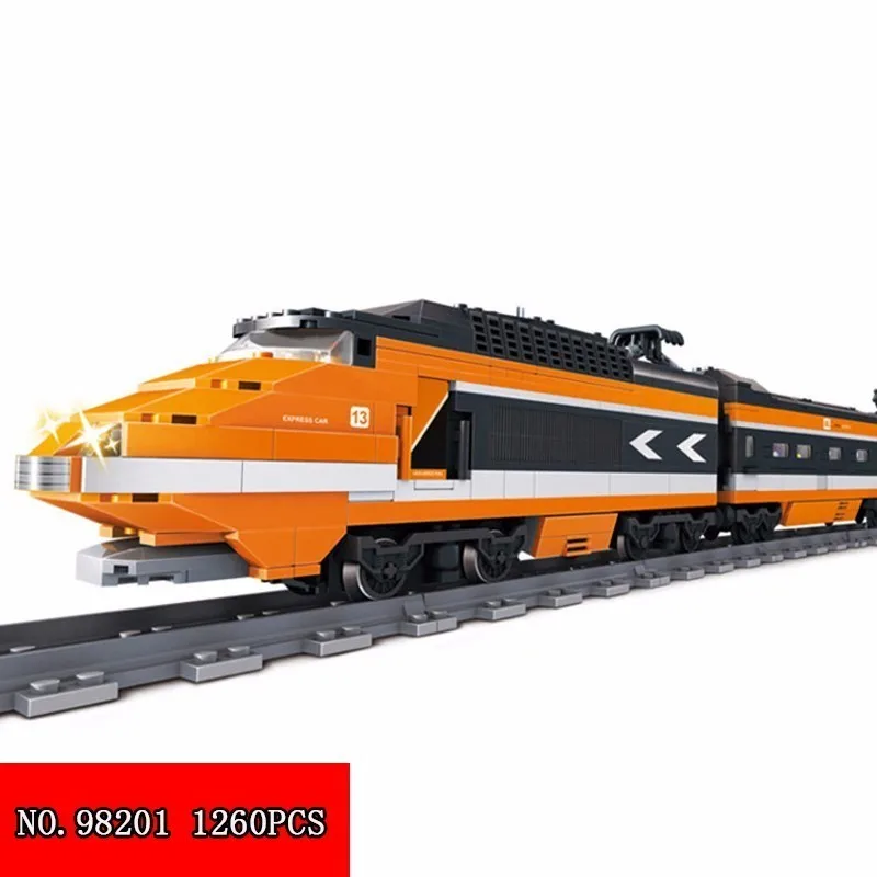 

New Children Toys Plastic Building Blocks Dad Go Genuine To Grant Authorization Bole Motor-driven Horizon High Vehicle 1260pcs