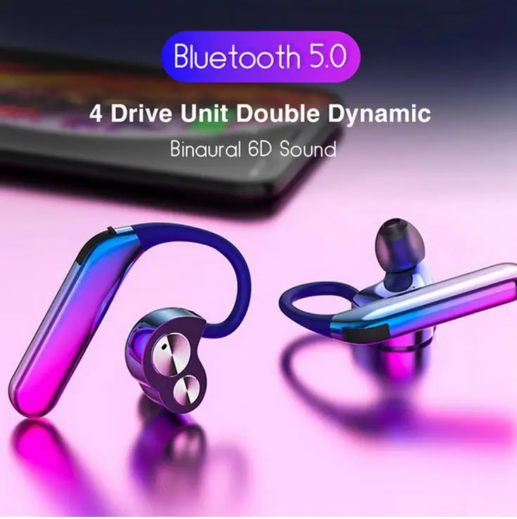 

Bluetooth 5.0 Earbuds True Wireless Headphones TWS Headset Auto-pairing Earphone