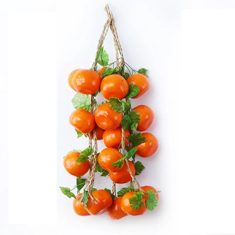 

Simulation Of Apple Fruit Of Pomegranate Orange Peach Peach Model Plastic Rattan Decorative Pendant Chain