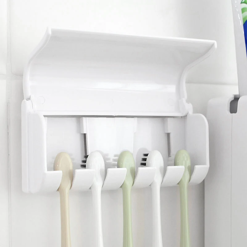OLET 1 Набор креативный автоматический диспенсер для зубной пасты с держателем для зубной щетки водостойкий соковыжималка для липкой зубной пасты