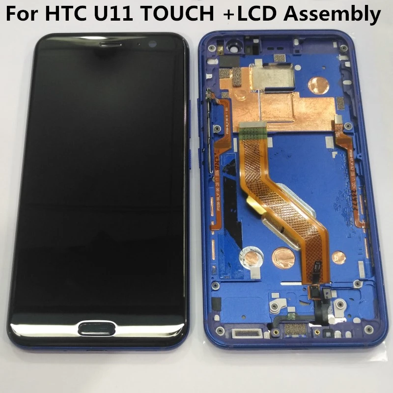 

Original 5.5" For HTC U11 LCD Display +Touch Screen Digitizer Assembly For HTC U11 U-3w U-1w Display Replacement Parts+Tools