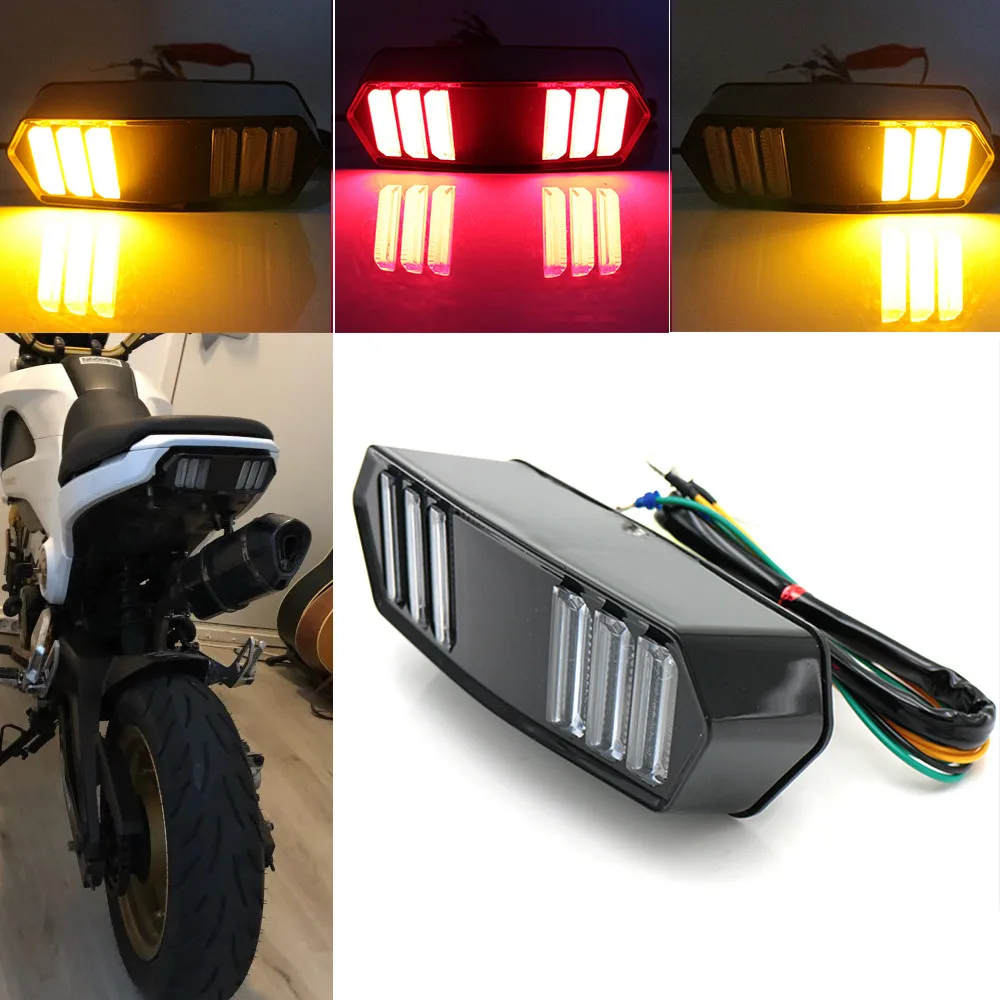 Cat Eyes Light Motorcycle Tail Light Assembly For Honda Hrom(MSX125)/CB