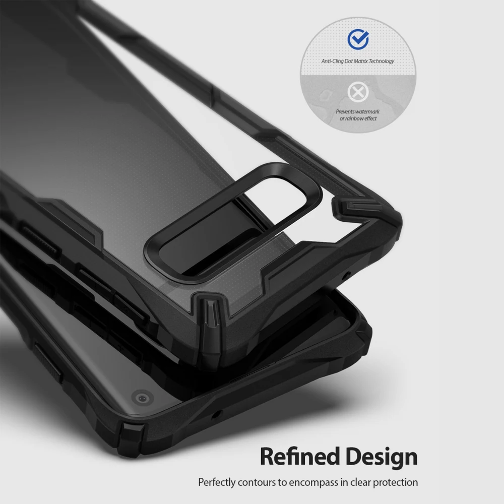 Najtaniej Ringke Fusion X dla Galaxy S10 Heavy Duty amortyzacja ergonomiczna przezroczysta twarda PC powrót miękka ramka z tpu Hybrid dla S10 Plus