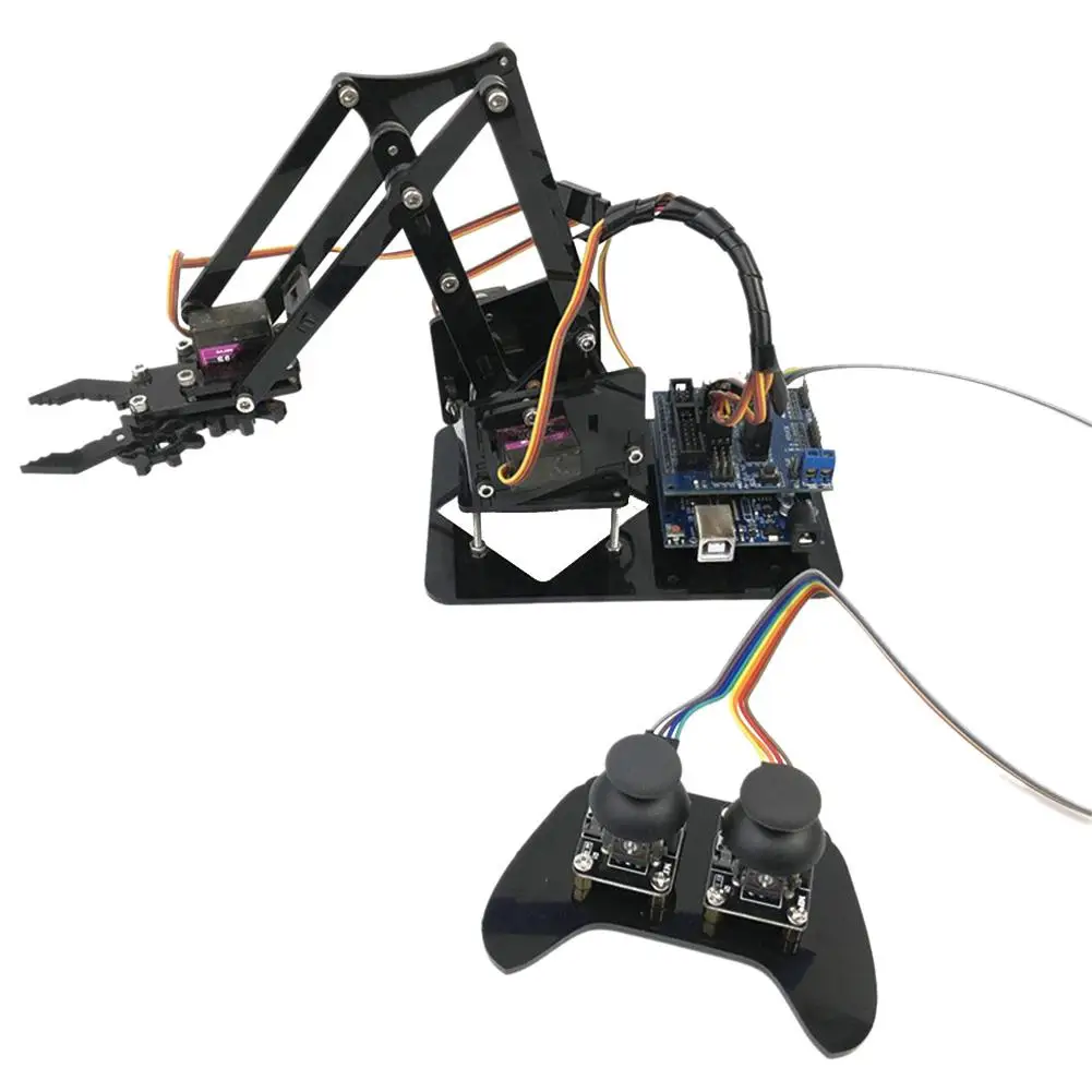 

4DOF Robotic Arm Remote Control Game Console mg90s Servo SNAM2000 new