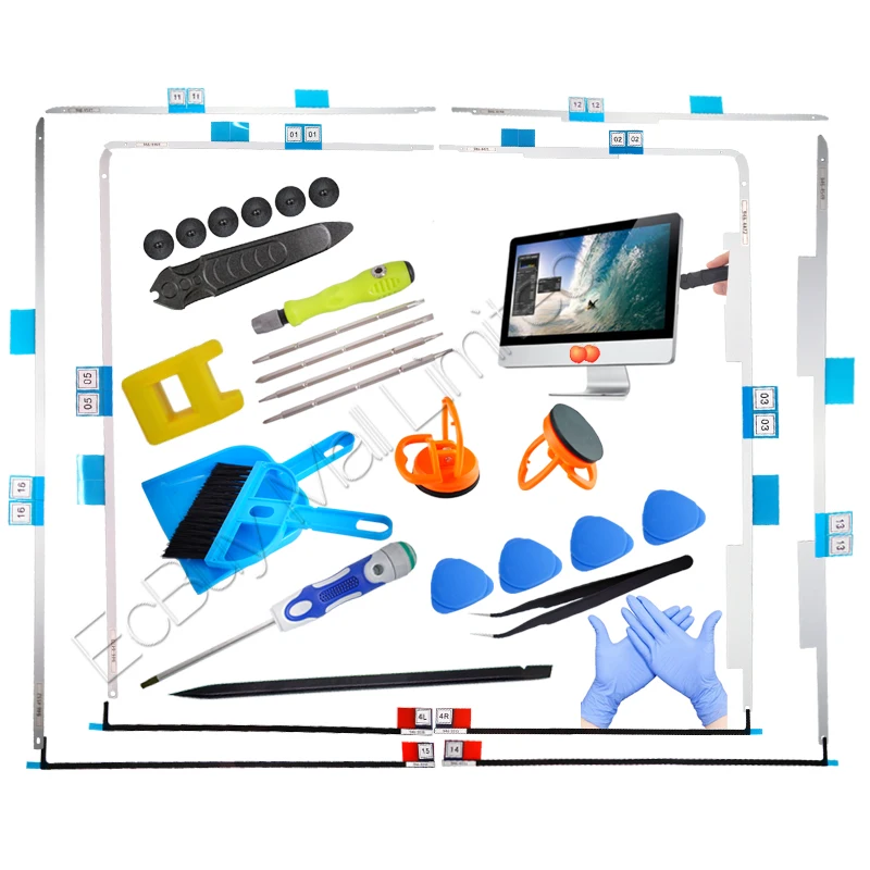 076-1437 076-1422 A1418 A1419 Upgrade A2116 A2115 HDD Replacement SSD Display Tape/Adhesive Strip/open LCD tool for iMac 27"21.5 imac replacement tool