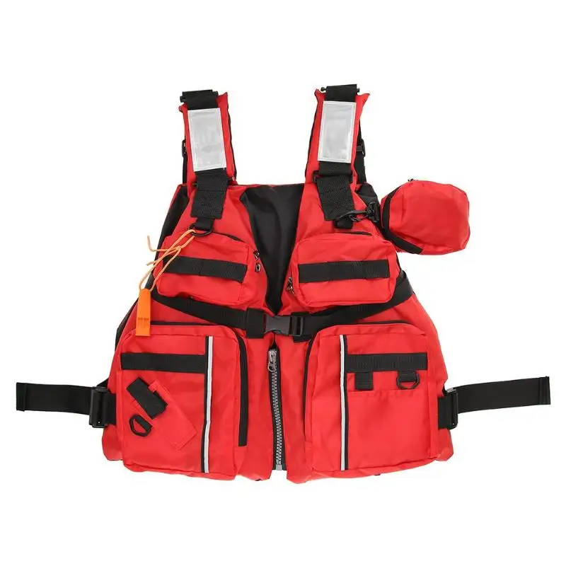 Outdoor Fishing Life Vest Adult Breathable Multi pocket Hunting