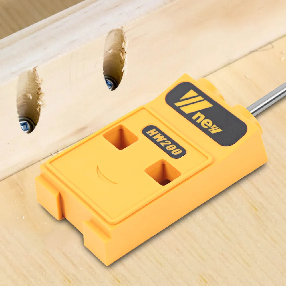 

HW200 Woodworking Guide Oblique Hole Locator Positioning Tool Hole Fixing Furniture Drilling Accessories