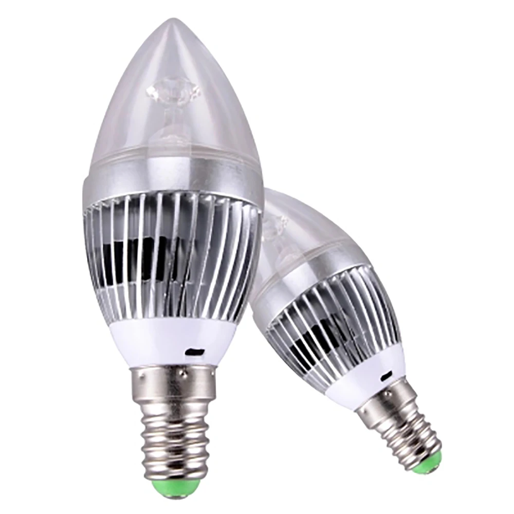 E14 3W RGB светодиодные лампы для изменения цвета свеча + комплект дистанционного