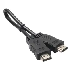 3 х Высокая скорость HDMI к HDMI кабель 1,4 в 1080 P w/26 см Ethernet 3D готовый HDMI