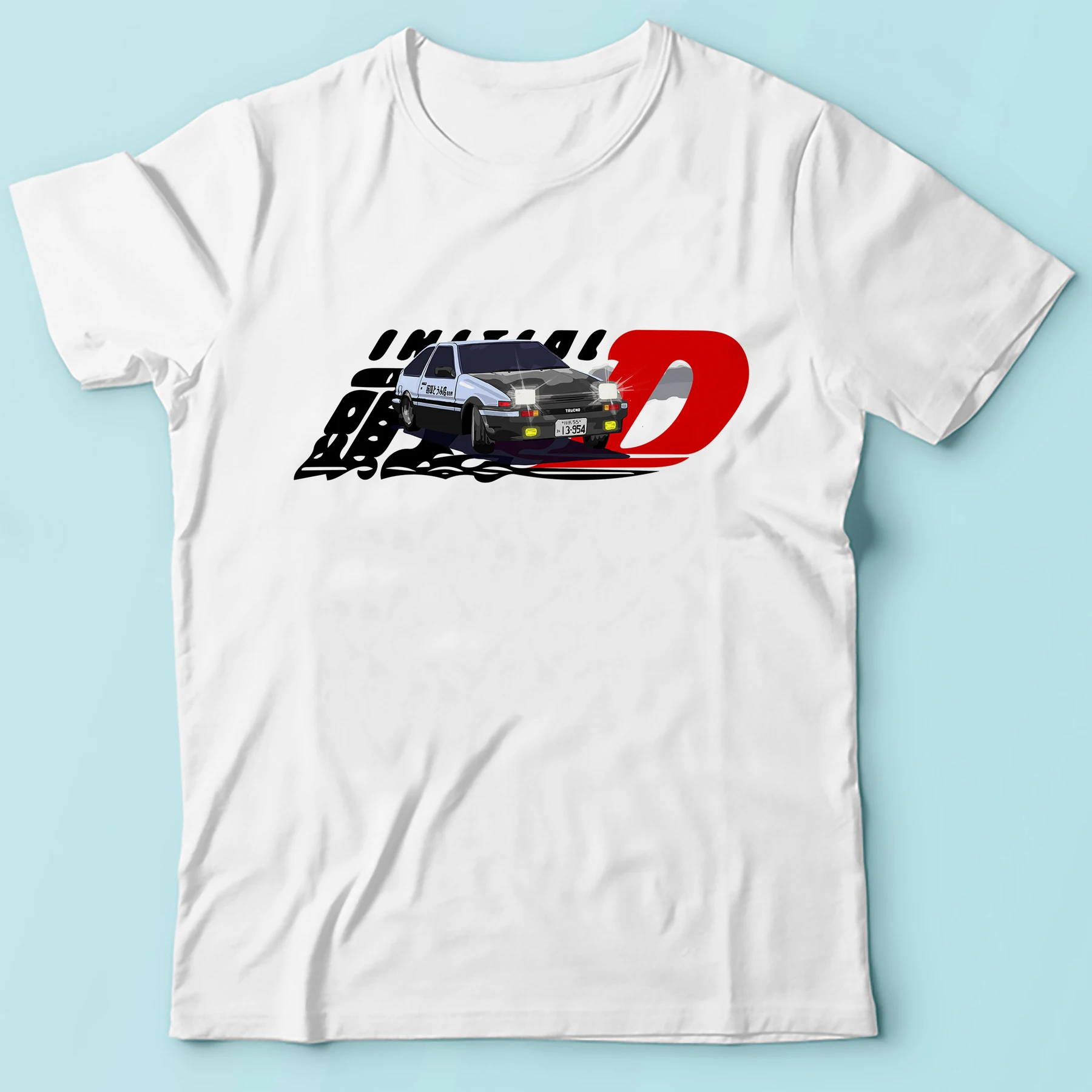 Японская манга проект initial d Fujiwara Takumi забавная Футболка мужская летняя Новинка короткий рукав Уличная Футболка Harajuku