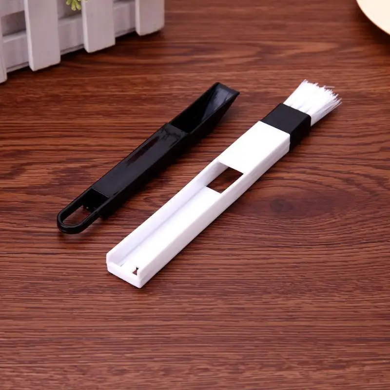 Mini Car Interior Cleaning Brush Dustpan Auto Air Vent Window Groove Glass Washing Clean Tools Blinds Duster Accessories | Автомобили и