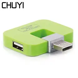 CHUYI беспроводной Micro USB 2,0 4 порты и разъёмы дистрибьютор Multi концентратор компьютер переносной распределитель для Macbook Pro адаптер