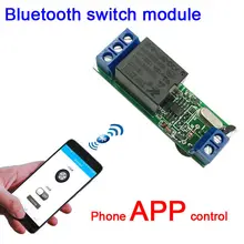 DC 12 В Bluetooth дверной замок управление доступом телефон приложение переключатель релейный модуль Android