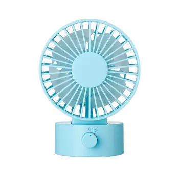 

Mini Fan 2 Speed Cooling Adjustable Dual Motors USB Desktop Fan For Office Home Baby Sleep Summer Portable Fans