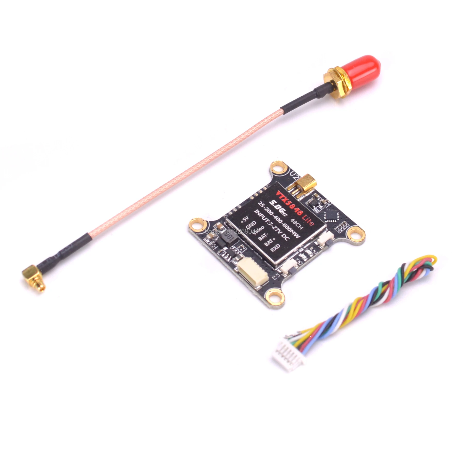 VTX5848 LITE 48CH 5 8G 25/100/200/400 МВт переключаемый FPV Радиоуправляемый Дрон VTX