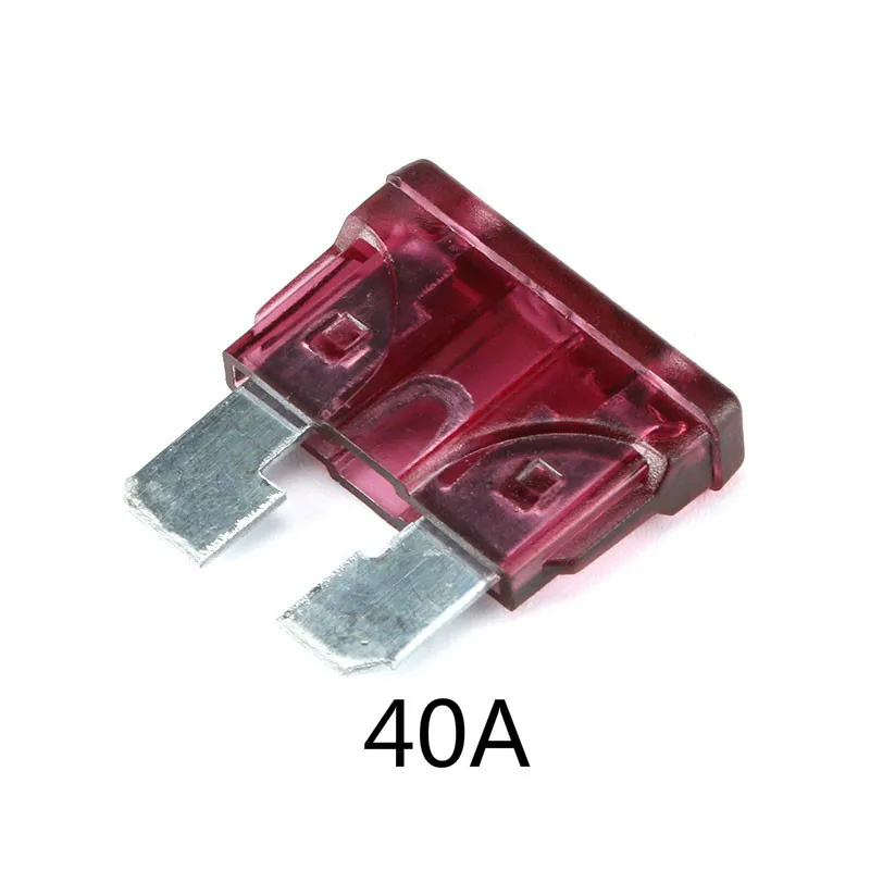 Medium Standard Blade Fuse Insert ZINC Pins 1A 2A 3A 5A 7.5A 10A 15A 20A 30A 40A 50A 10pcs Refitted For Auto Car Truck blade fuses car fuses
