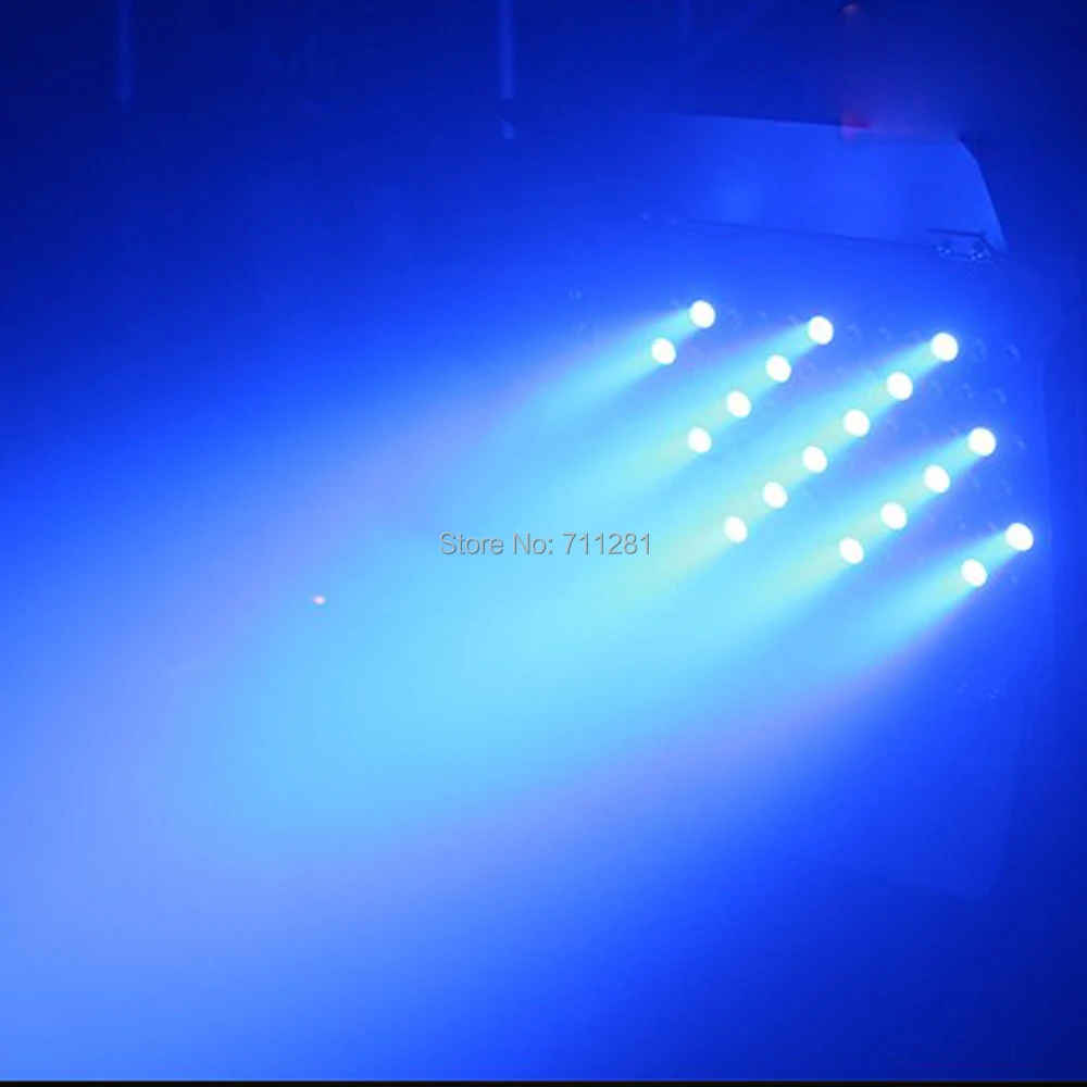 72 шт. 3 Вт RGBW светодиоды dmx городской цветной Омыватель светильник матричный светильник для зрителей светильник для бара клуба сценический светильник