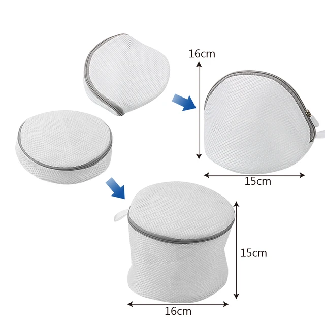 Női Melltartó Fehérnemű Mosókáska Háló Ruhák Zokni Mosó Segédeszközök Cipzáras Zsákok Harisnya Megtakarító Védő - Image 6