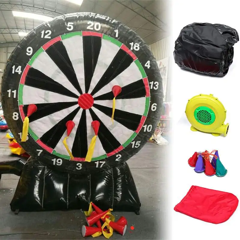 3 Meter Giant Inflatable Dart Board Outdoor Throwing Sport Games