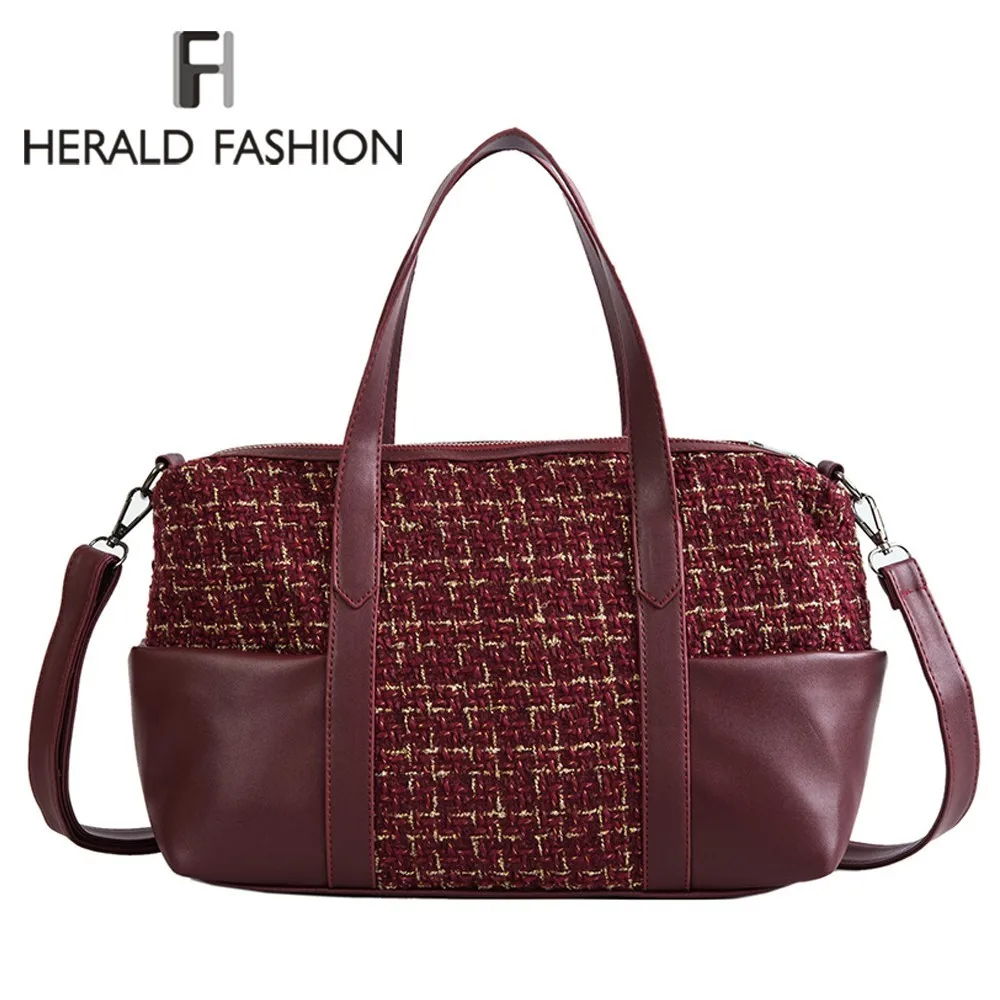 هيرالد الأزياء النساء حقائب يد جلدية المرأة حقيبة ساع مصمم Crossbody حقيبة حقيبة نسائية صغيرة حقيبة كتف أعلى-حقائب بيد كيس