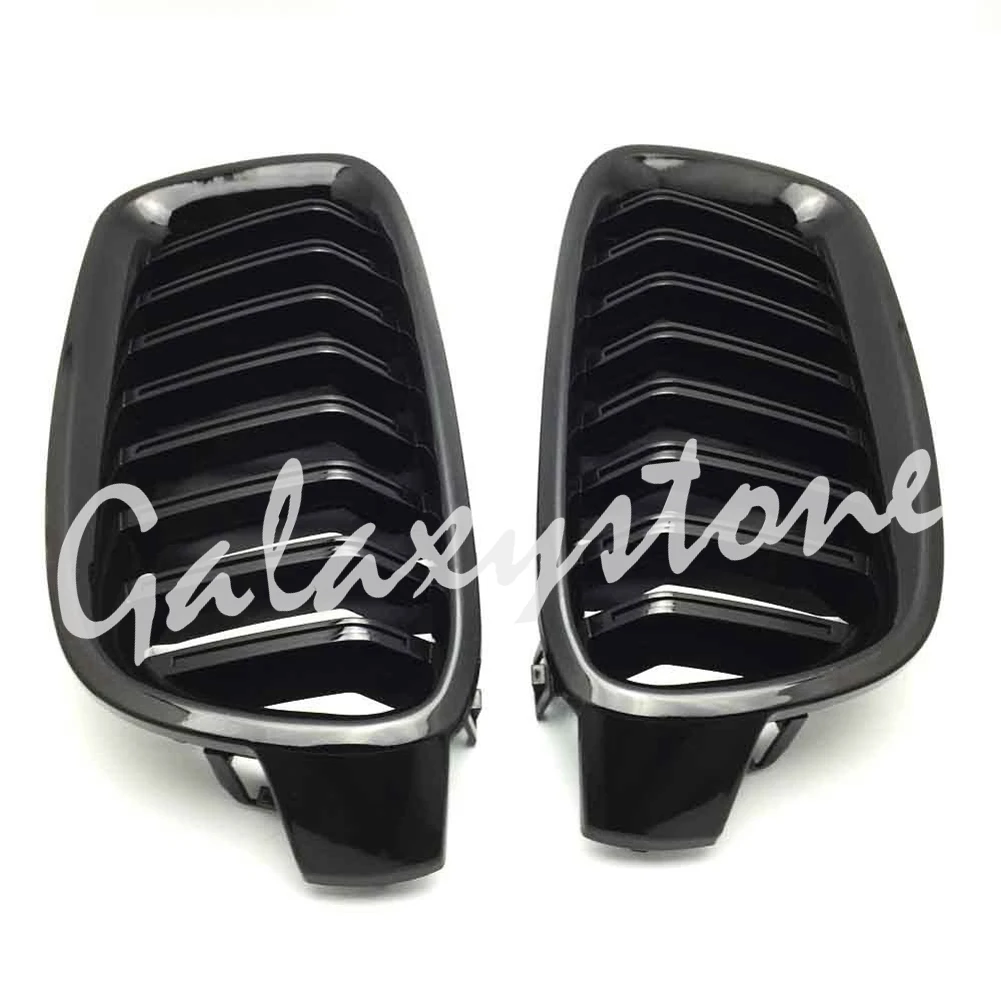 

Glossy Black Front Kidney Grilles Grill For BMW F30 F35 3 Series 325i 328i 2012-2015