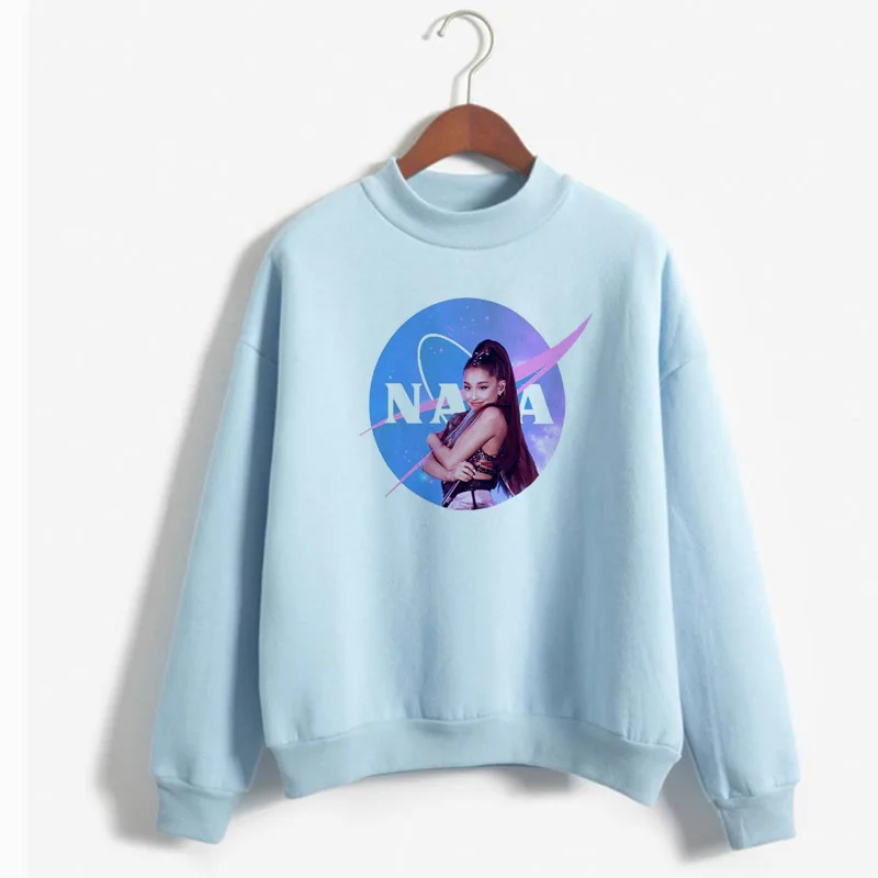 Ariana Grande Crewneck Space Sweathirt женские 7 колец толстовки с длинным рукавом Одежда с музыкальными принтами Топ женские толстовки пуловер