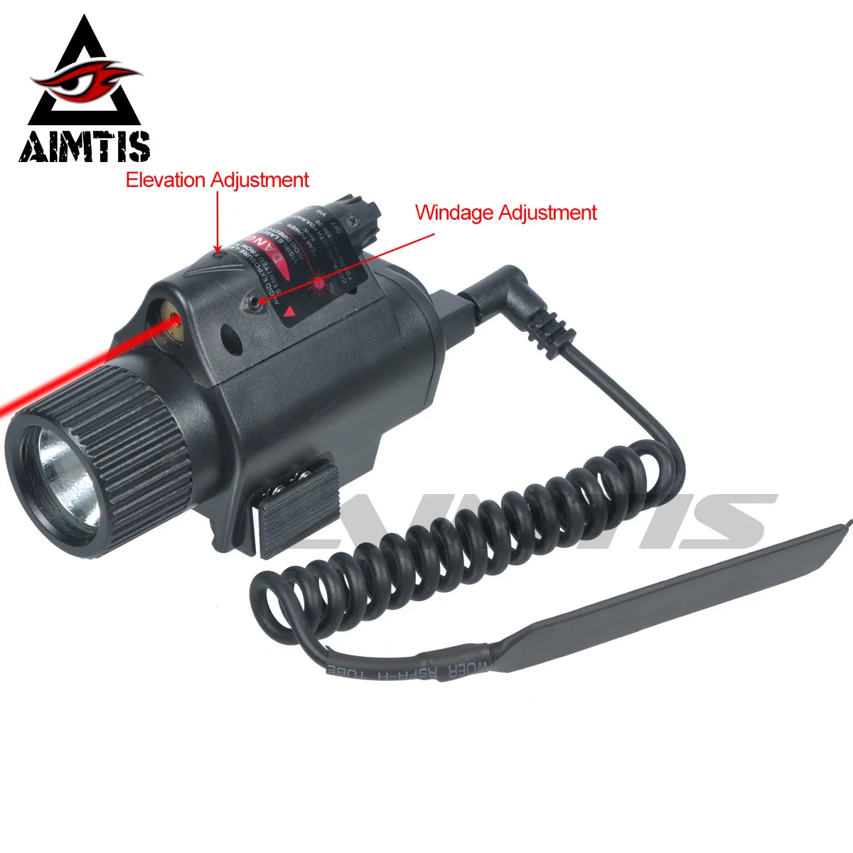 Kopen Aimtis Glock Laserlicht Jacht Quick Release Mount Zaklamp Tactische Combo Red Laser Sight Fit Glock 17 19 22 20 23 31 37