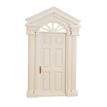 

LeadingStar DIY Simulate Mini White Paint Door for 1:12 Doll House Decor