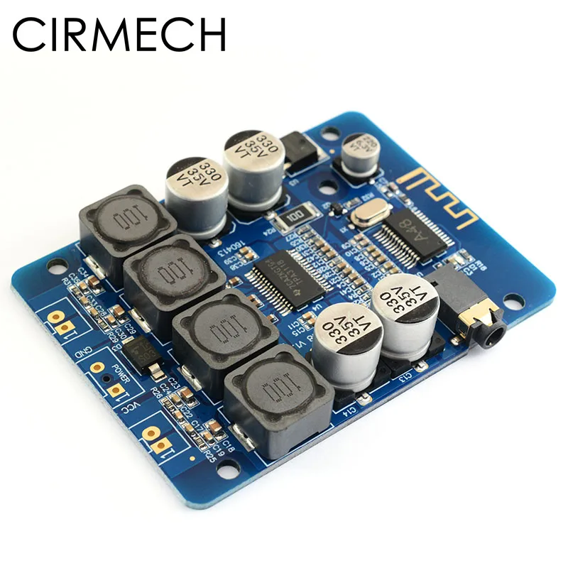 

CIRMECH TPA3118 D2 Digital Bluetooth amplifier 2x30 W Stereo audio amplifiers board for Bluebooth speakers DC8-26V