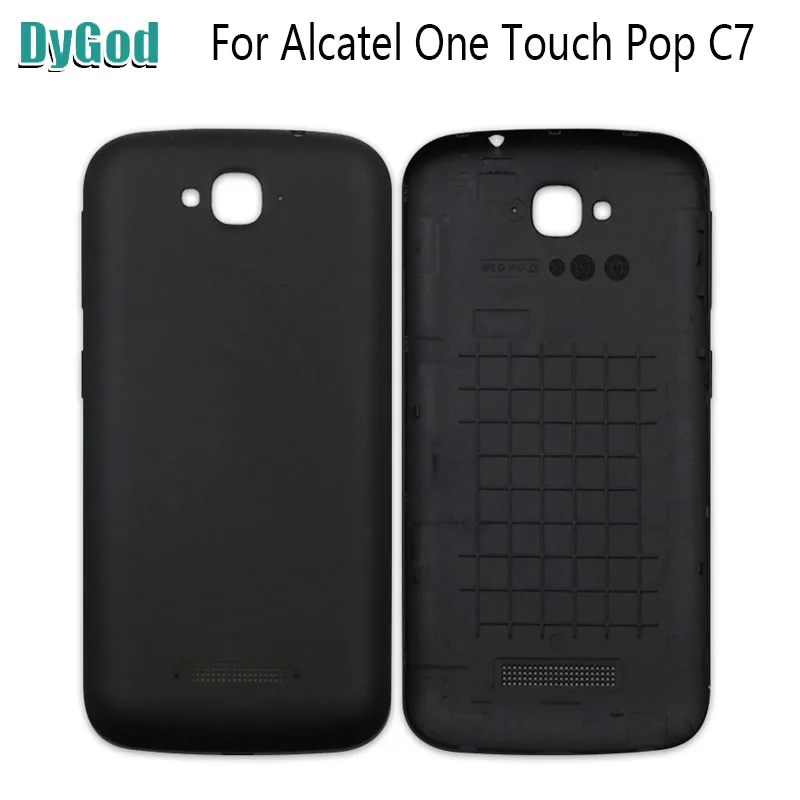 DyGod For Alcatel One Touch Pop C7 OT-7040D 7041D OT-7041D New Battery Door Back Cover Housing CasePower Volume Buttons