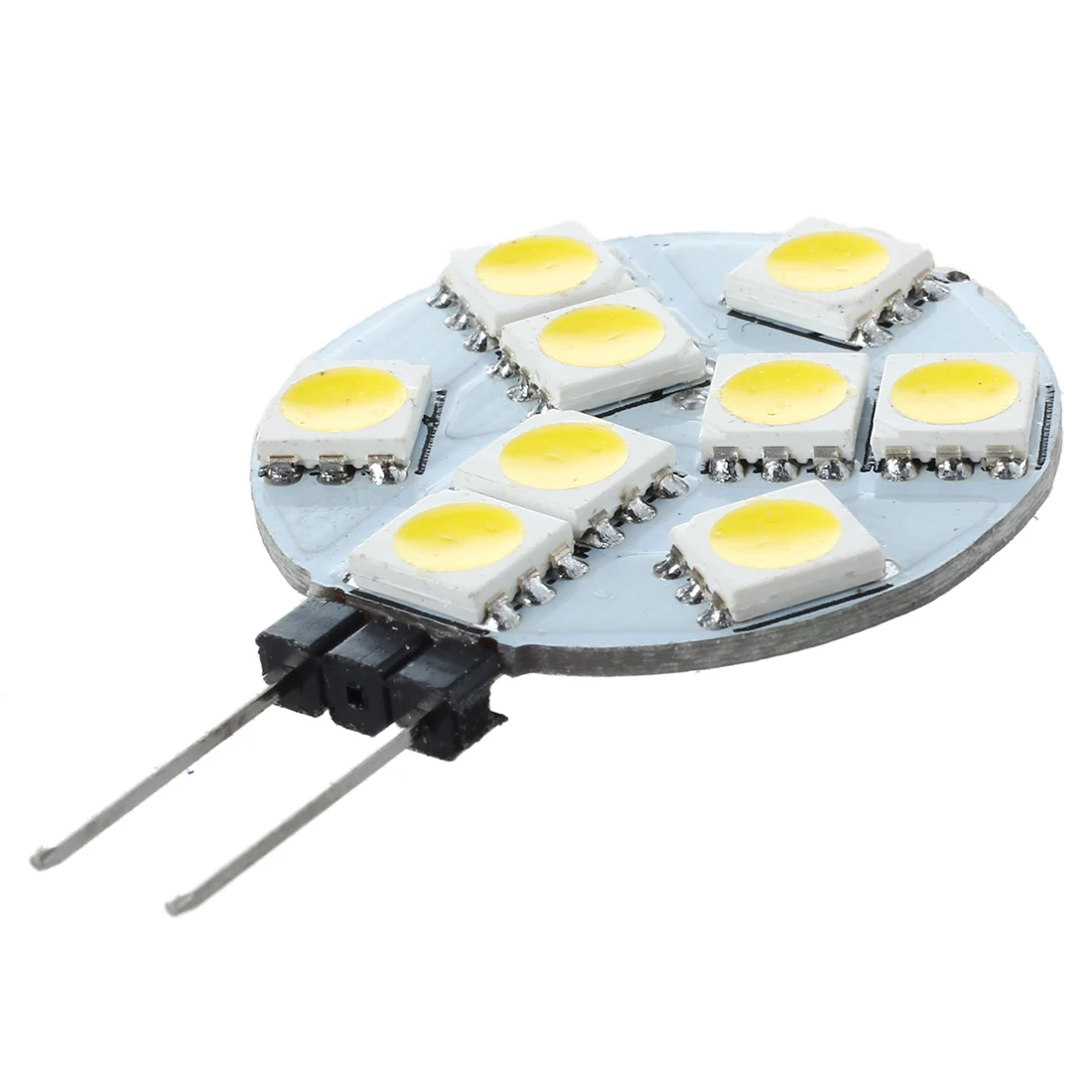 10 шт. G4 DC 12V 9 5050 SMD Светодиодный точечный светильник лампа теплый белый для RV