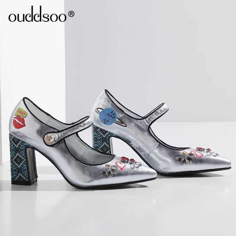 Las Sacar 42 Alto Boda Labial Ods Plata Zapatos Colorido Nuevo silver 2019 Para Dulce Bombas 43 De Bastante Blue Azul Seda Tacón Punta Mujeres Lápiz ZwI1qxaw