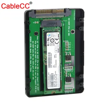 

Zihan SFF-8639 NVME U.2 to NGFF M.2 M-key PCIe SSD Case Enclosure for Mainboard Replace Intel SSD 750 p3600 p3700