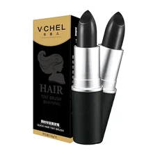 Одноразовая быстро окрашивающая помада для волос черный коричневый персональный DIY натуральный безаммиачный нетоксичный инструмент для окрашивания волос