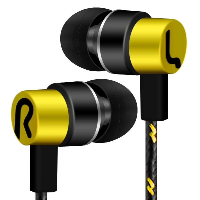 

CLAITE Universal 3.5mm Sports In-Ear Stereo Earbuds Earphone With Mic for Mobile Phone Computer MP3