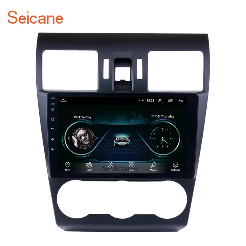 Автомагнитола Seicane 2DIN Android 8 1 GPS для Subaru Forester 2015 поддержка Bluetooth заднего вида 3G Wi Fi