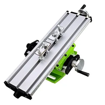 Milling Machine Mini Multifunction Table Bench Vise Bench Drill Milling Machine Cross Assisted Positioning Tool assisted living