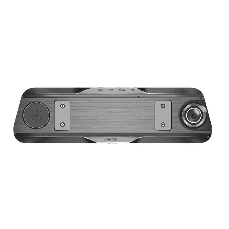 Anytek T900+ 9,66 дюймов Сенсорное зеркало заднего вида автомобиля dvr камера 1080p+ 1080p ADAS WDR камера для приборной панели вождения рекордер полный экран сенсорный