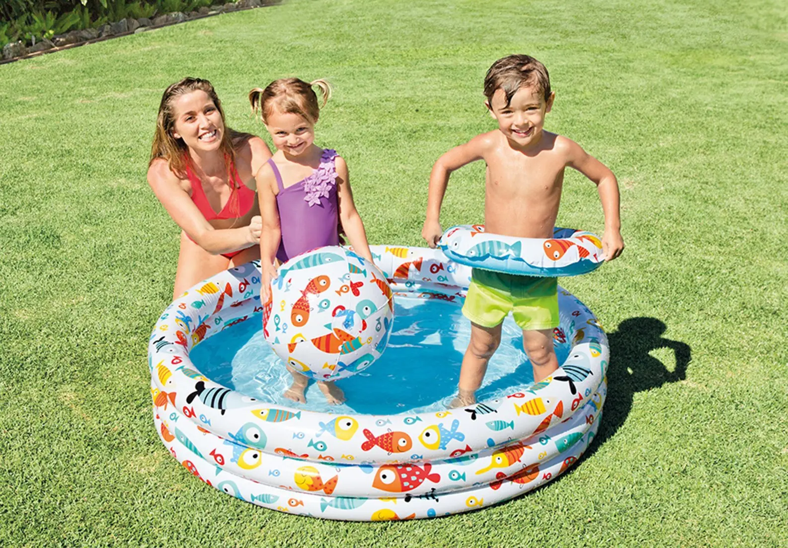 

INTEX59469 Inflatable Pool Ocean Ball Pool Baby Children Household Environmental Protection Thick Paddling Pool