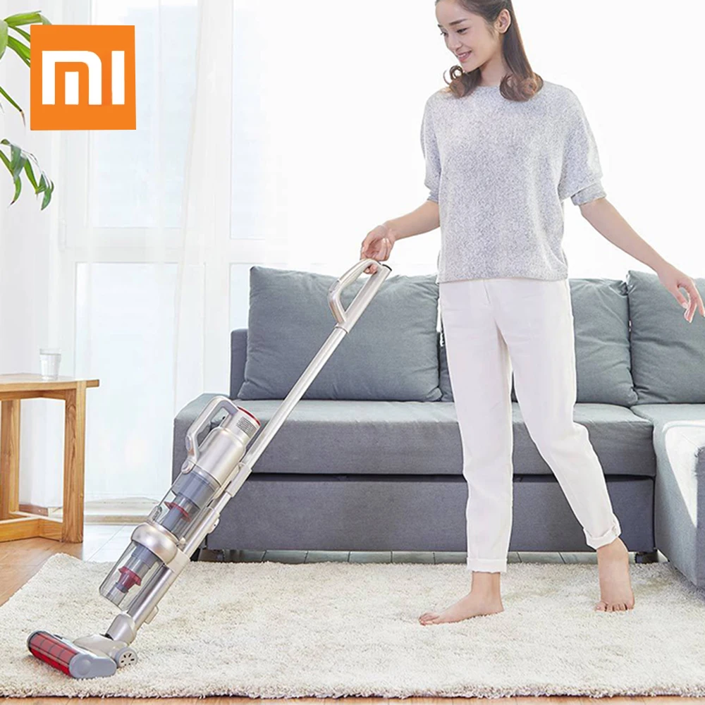 

JIMMY JV71 18kpa Handheld Vertical Multi-Function Wireless Robot Vacuum Cleaner 130AW With Third Brush Head From Xiaomi Youpin