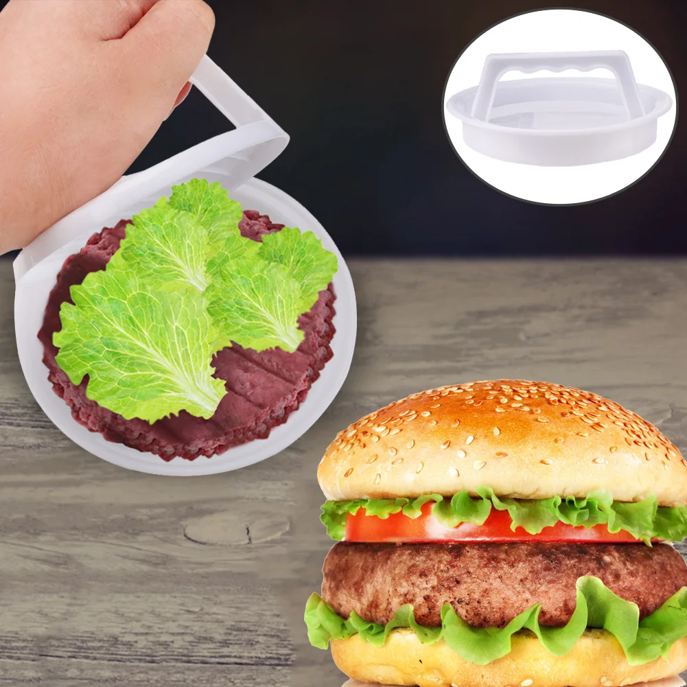 Кухня DIY Форма для котлет гамбургер пресс пластик бургер ПРЕСС Пэтти производитель инструменты для приготовления пищи форма для гамбургера мяса пресс S3