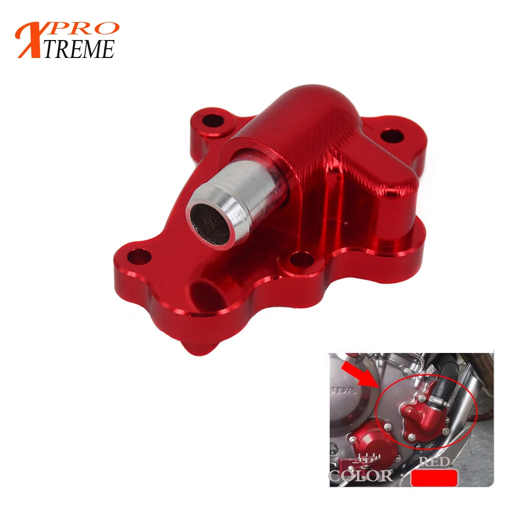 CNC Billet Red Motorcycle Water Pump Cover Protector  For 